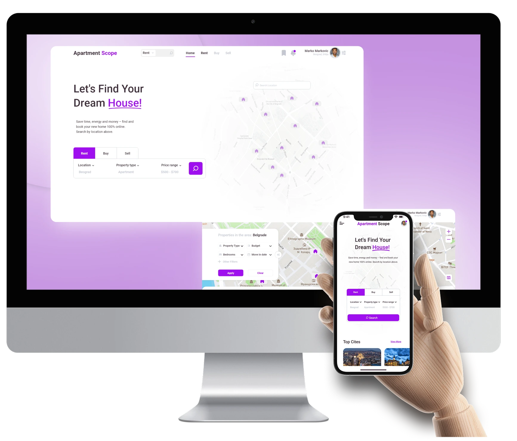 Main showcase image for the Apartment Scope project