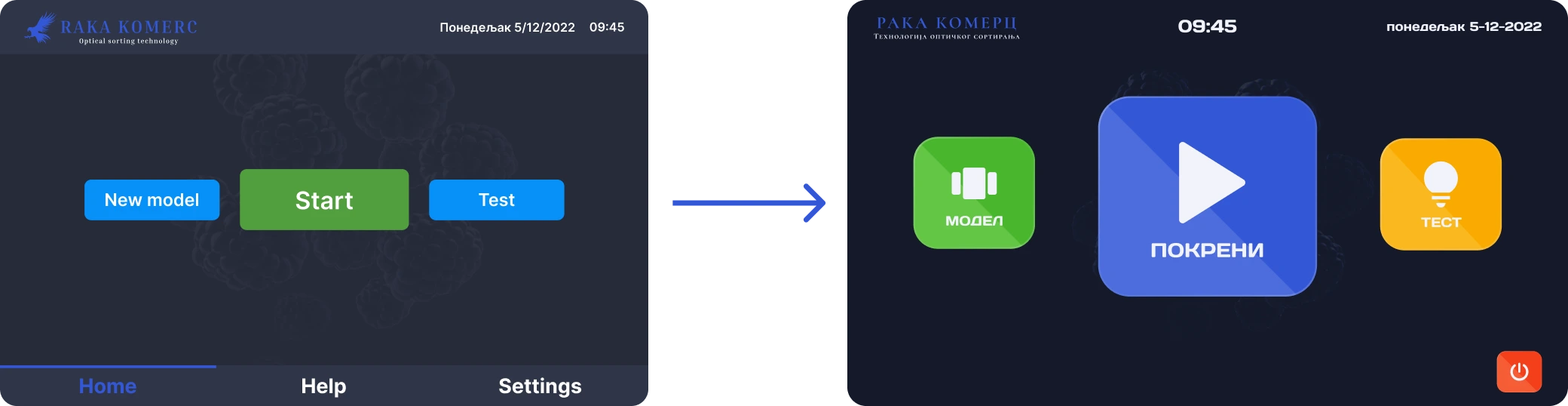 Image showing the usability test.